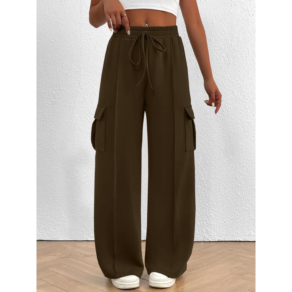 Dámské cargo kalhoty Běžecké tepláky Podzimní a zimní Volné Široké nohavice Ležérní kalhoty Ležérní Cvičební Běžecké kalhoty s kapsami