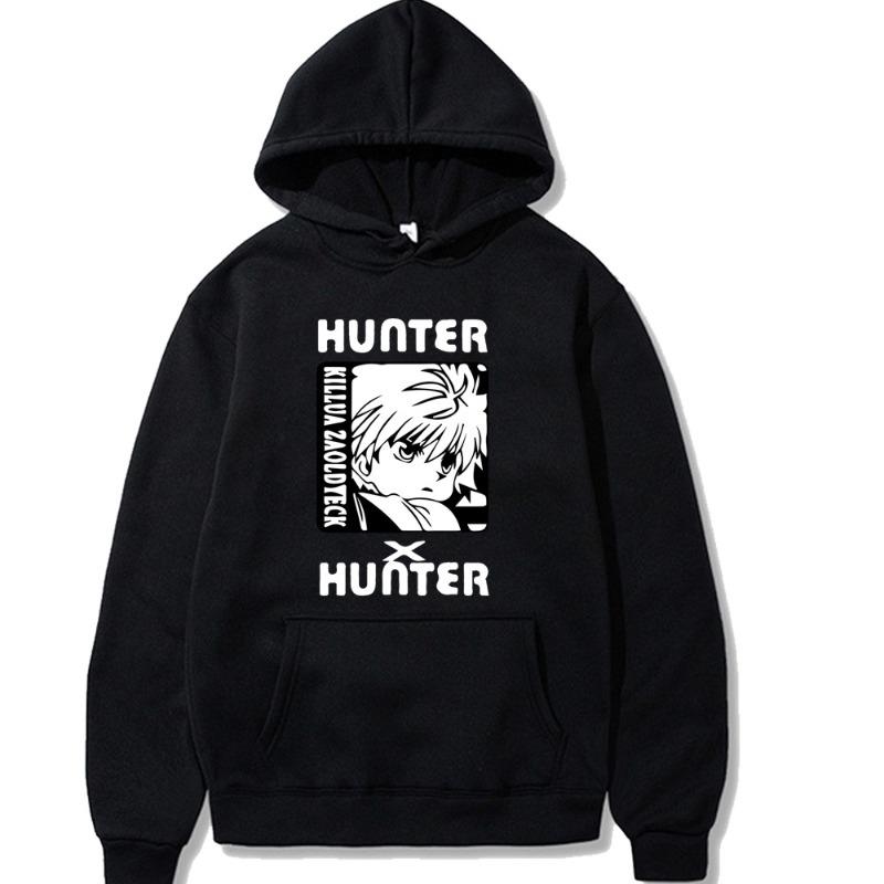 Japanese Animation HUNTER Men's Hoodie Autumn Sweatshirt Men Womnen Fashion Design Pullover Men's Fleece Hoodies