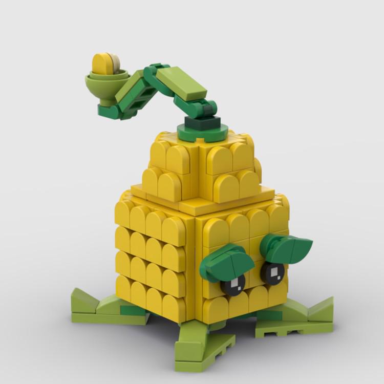 

MOC-155865 Будівельні Кубики Рослина Кукурудзи Маленькі Частинки - Освітня Іграшка-Модель для Дітей