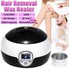 Black 500cc Hot Wax Warmer Kit MiNi Constant Temperature Painless Hair Removal Wax Heater Machine