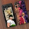 One Piece Cool ZORO Black Soft Phone Cover Case for Honor Magic5Lite X8 X7 X9a X6 200 400 Lite X5b 70 90 8X