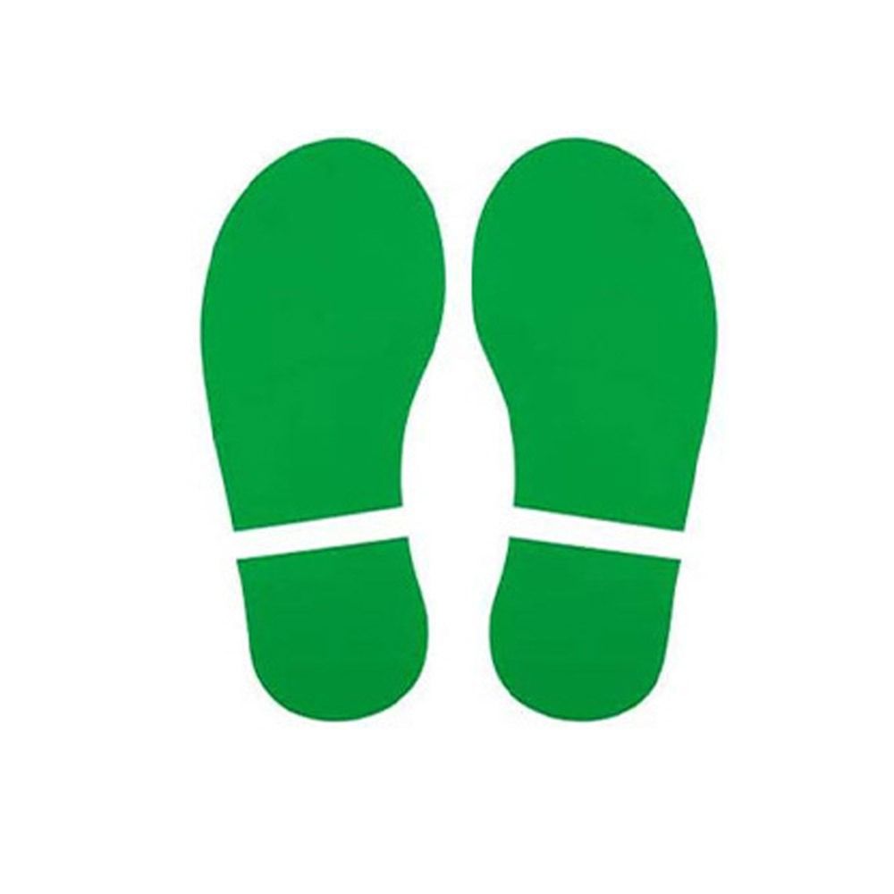 PVC Footprint Stickers Pet Supplies Stair Decals Accessories Floor Stickers