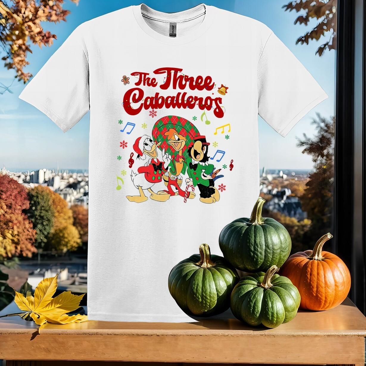 The Three Caballeros T-Shirt Mens Womens Tees Top Hoodie Men Women Unisex Tshirt SX396 XL