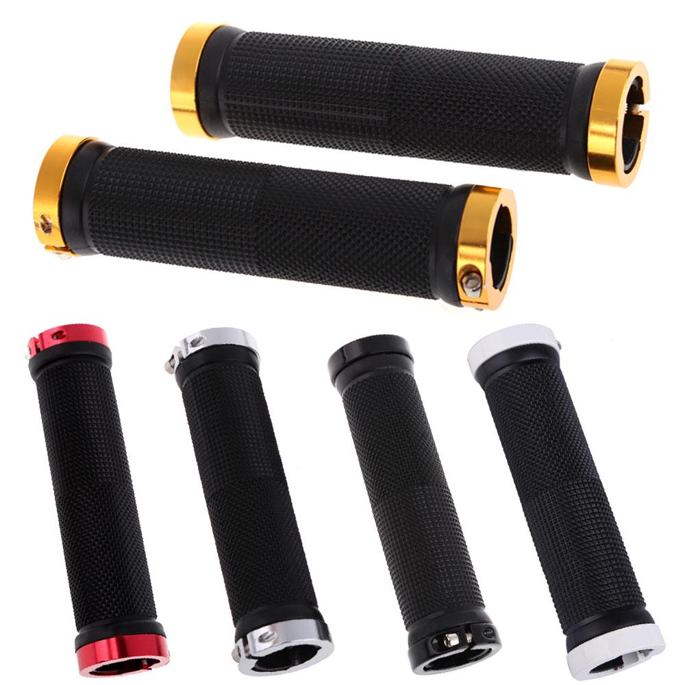 

Ergonomic Mountain Bike Bicycle Cycling Double Lock-on Handlebar Grips