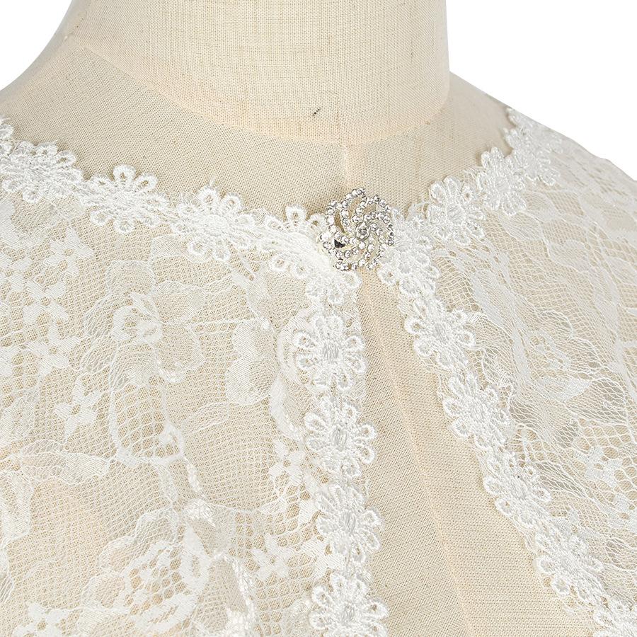 Diamond Lace Cape Coat Female Cape Shoulder With A Small Cape Summer Hundred With Thin Bridal Gown With Cardigan