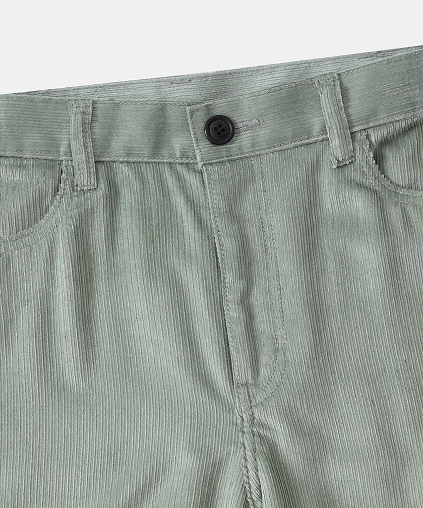 Noir For Woman Tencel-Ribbed Wide Pants (Pale Green)