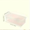 Pencil Storage Box, Large Capacity Transparent Stationery Storage Box, Pen Holder
