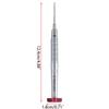 Magnetic Metal Screwdriver Stainless Steel Precision Screwdriver Repair Disassembly Opening Tool Applicable Mobile Phone