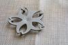 Ikenaga Iron Works - Kettle Stand for Iron Kettles, Nambu Ironware, 16.5 x 16.5 cm, Cherry Blossom Brown