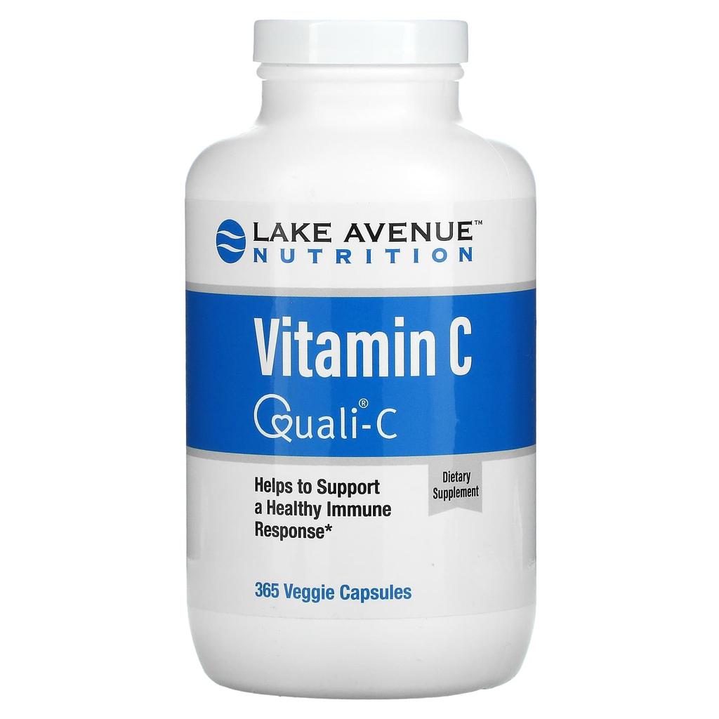 Qual C Cheap Lake Avenue Nutrition, Vitamin C, Quali-C, 1,000 mg, 365 Veggie ...