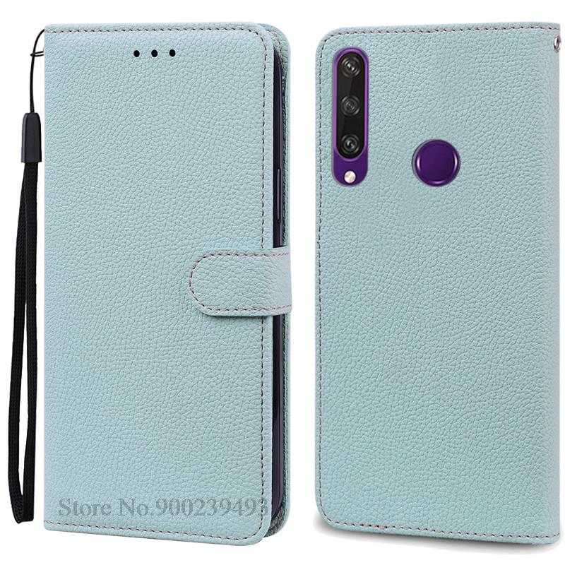 Pro pouzdro Huawei Y6P Kožené peněženkové vyklápěcí pouzdro Pro pouzdro Huawei Y6p MED-LX9N Měkký plný kryt Coque Fundas pro pouzdro Huawei Y6P