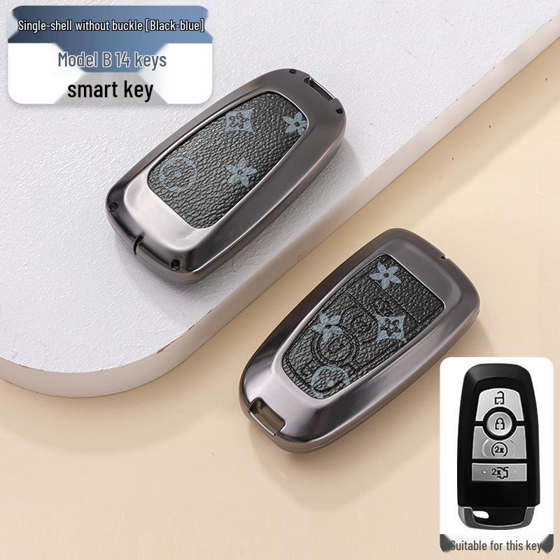 High-End Metal Protective Key Case for Ford Mustang Electric Horse
