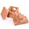 Soma-Würfel Puzzle in Holzbox Schwierige Gehirnjoggel für Erwachsene und Kinder Luban-Schloss Spielzeug IQ Spiele Rompecabezas De Ingenio
