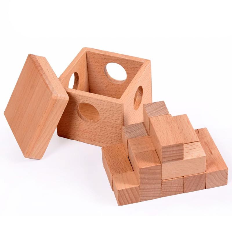 Interesting Toys Soma Cube Puzzle In Wood Box Difficult Brain Teasers For Adults And Kids Luban Lock Toys Iq Games Rompecabezas De Ingenio