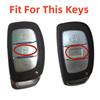 TPU Car Smart Key Cover for Hyundai Elantra I10 I20 I30 HB20 IX25 IX35 IX45 TUCSON Avante Key Case Shell Holder