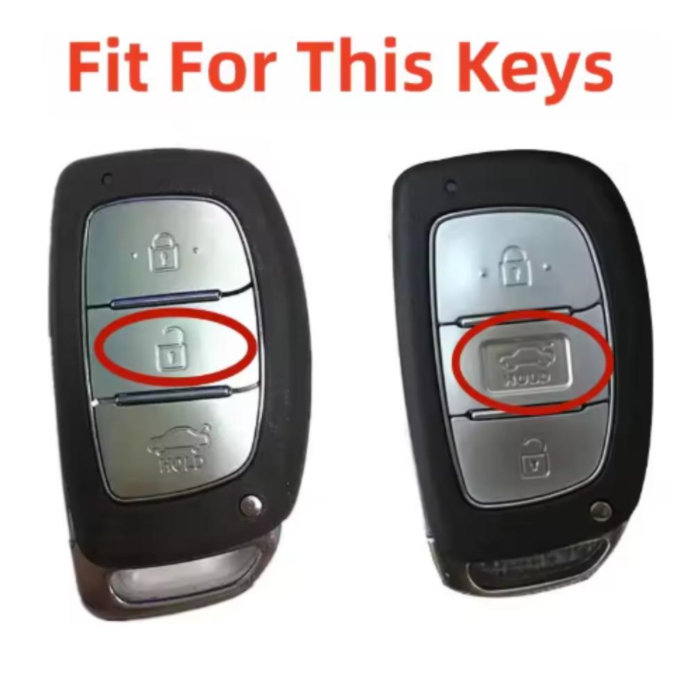 TPU Car Smart Key Cover for Hyundai Elantra I10 I20 I30 HB20 IX25 IX35 IX45 TUCSON Avante Key Case Shell Holder