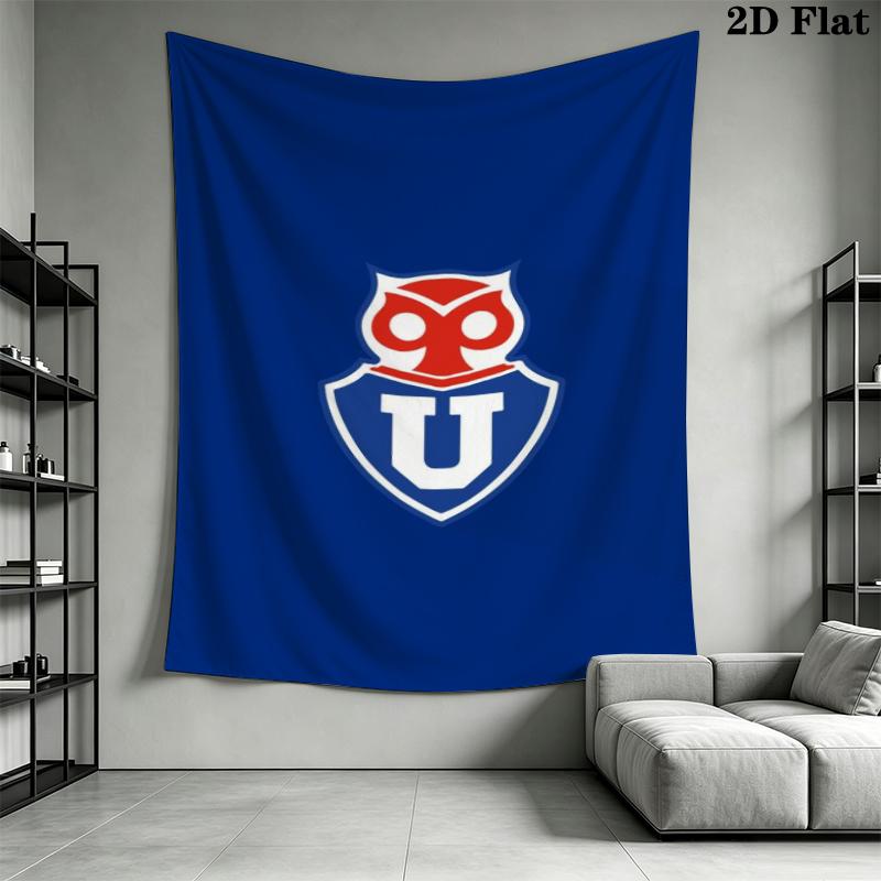 Universidad de Chile Wall Tapestry Aesthetic Wall Hanging Printed Fabric Blanket Decorative Tapestries for Bedroom Living Room Home Decor