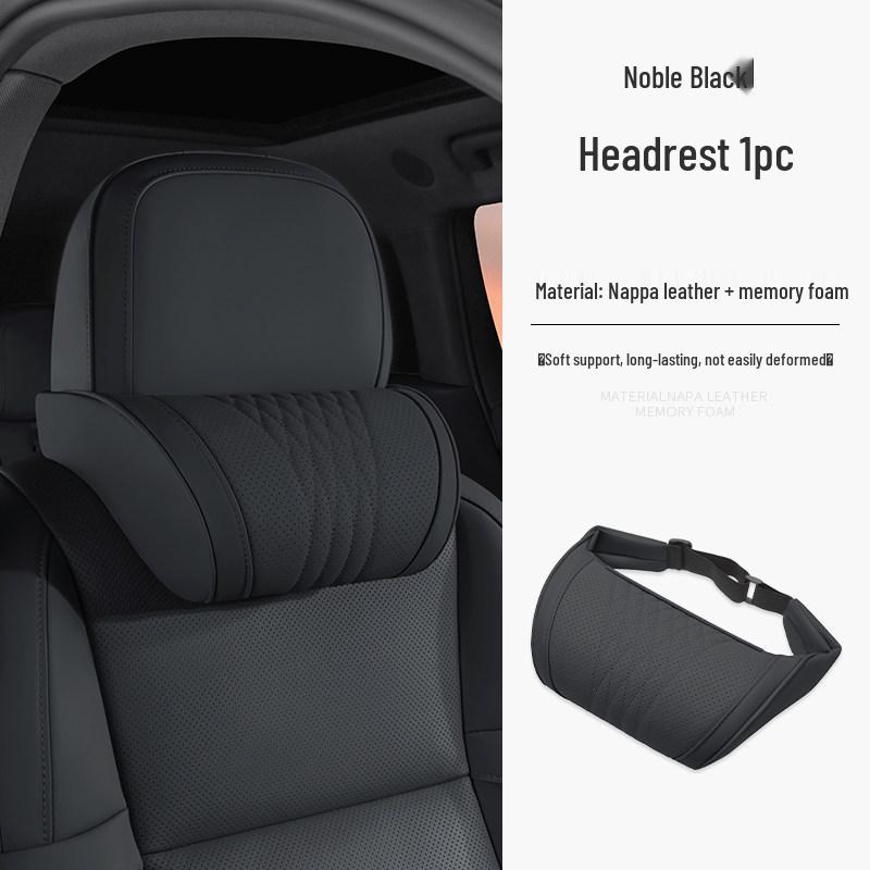 Xpeng P7/P5 Headrest Neck Pillow & Lumbar Support Cushion for Comfort in Car Interior
