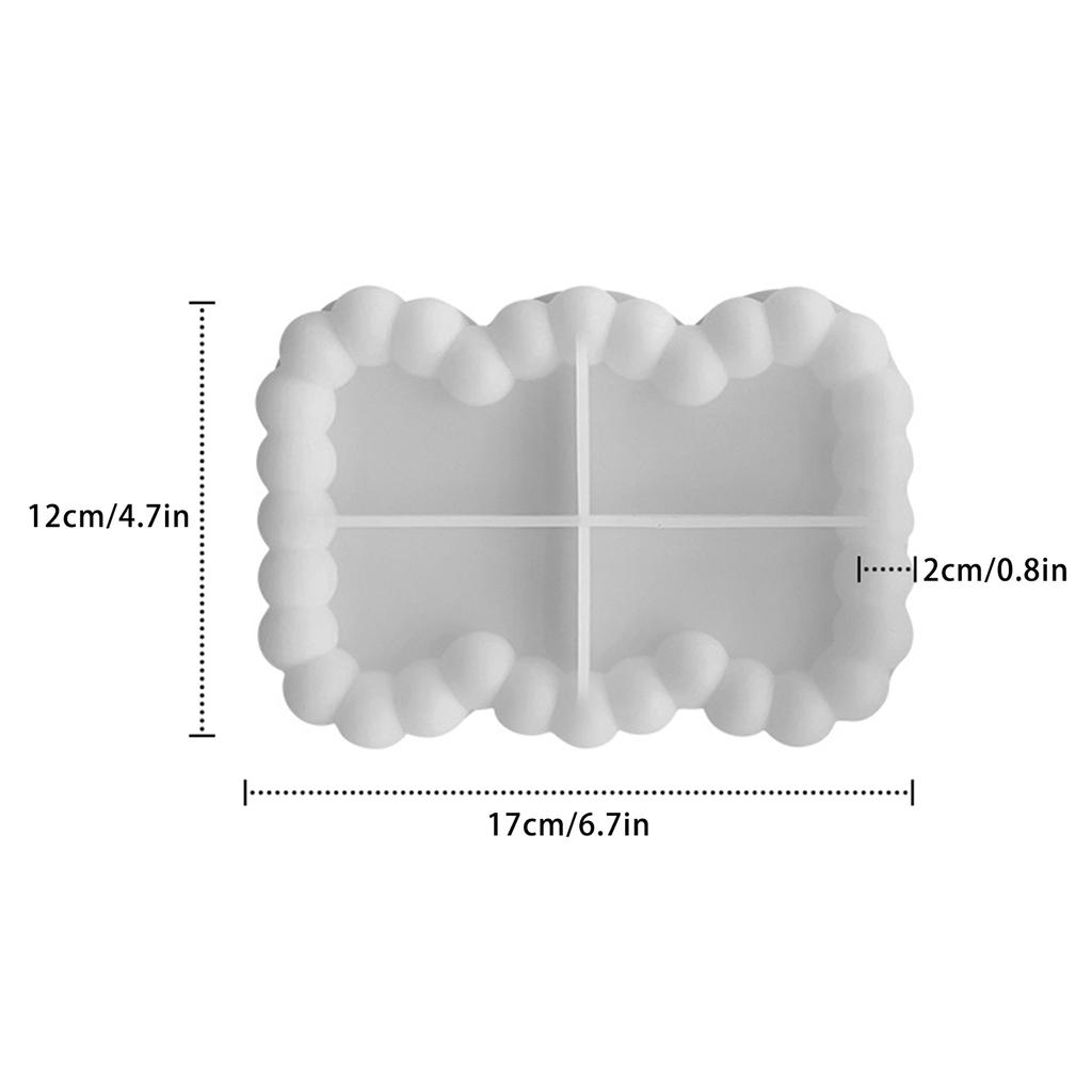 Resin Tray Molds Silicone Jewelry Tray Molds Multishaped Epoxy Resin Casting Molds for Resin Casting DIY Art Crafts