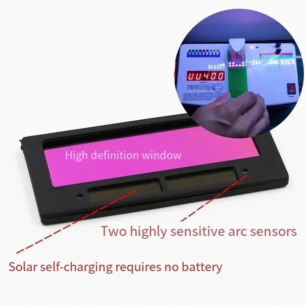 Auto-Darkening Welding Lens Solar LiquidCrystal Glasses Welder Protective Lens Electric Welding Mask Powered Eye Power Tools