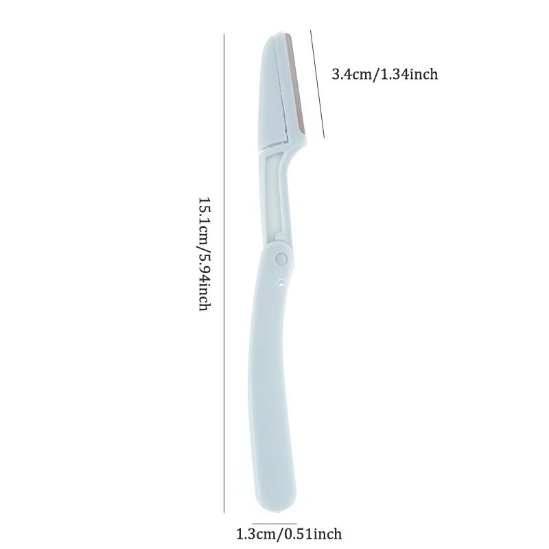 1 Pcs Eyebrow Trimmer Makeup Tools Safe Eye Brow Razor Face Body Hair Removal Shaver Blades Women Eyebrows Shaping Knife
