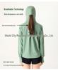 Women's Summer UV Protection Ice Silk Jacket - Lightweight, Breathable, and Original Yarn with Large Brim for Sun Safety