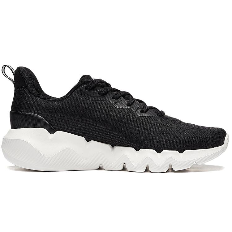 Li Ning Spirituality Textile, TPU Low Top Running Shoes Women's Black ARST046-1