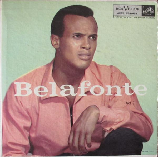 

7inch Record BELAFONTE Belafonte Act 1 EPA693 RCA VICTOR 1955 Canada Pop Used