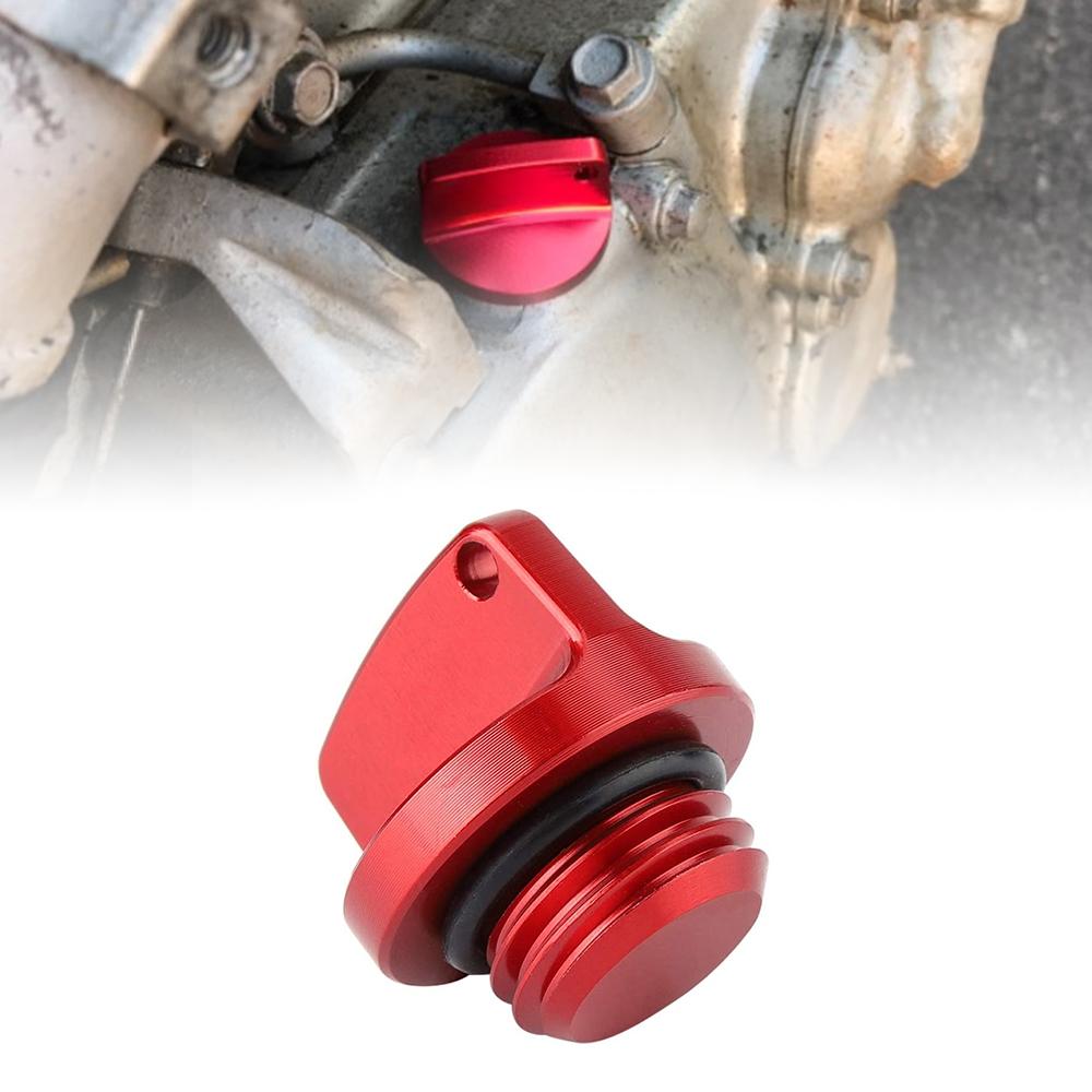 Oil Filler Cap Plug CNC Aluminum Racing Engine Replacement for Honda CBR 250RR 600RR 1000RR CR CRF 125R 150R 250R 450R Replacement for Yamaha Suzuki