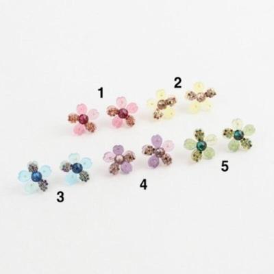 Women's Simple Friendship Item Rainbow Mini Earrings