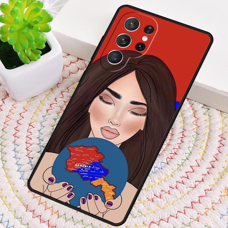 Armenia Armenian Flag Phone Case for Samsung Galaxy Note 10 Pro S26 Ultra S23 S24 FE S25 S21 S22 PLUS Shockproof Cove