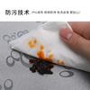 European Style PU Tablecloth, No Wash Restaurant Household Rectangular Waterproof Dining Table Fabric Jacquard Round Table Mat