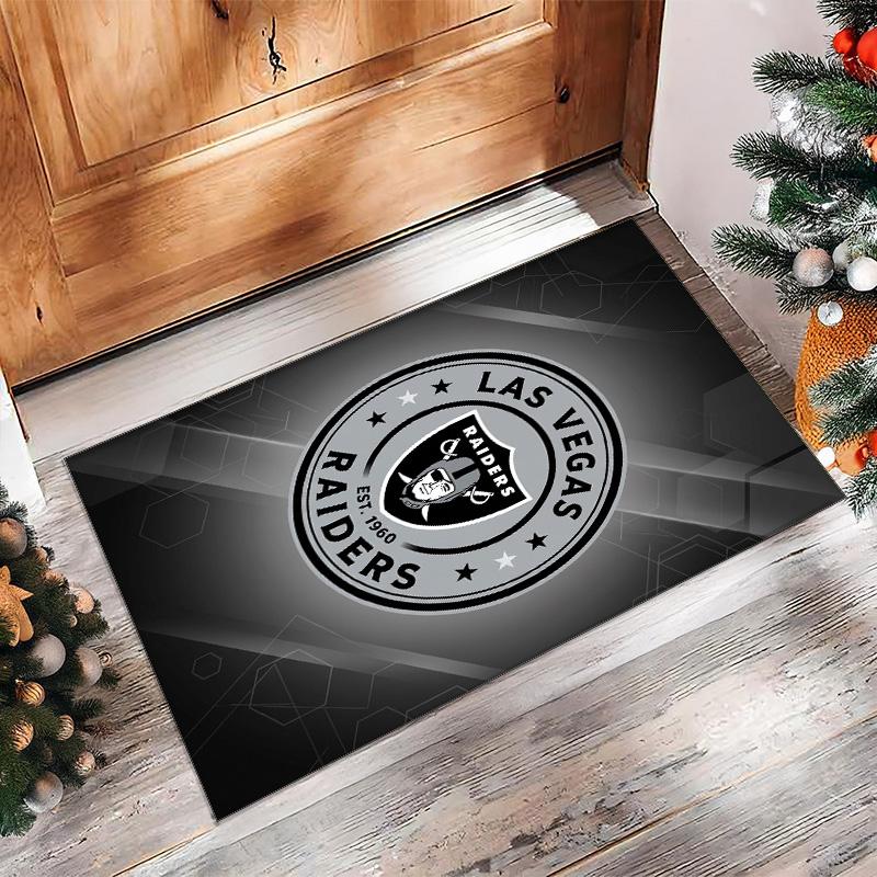 Las Vegas Raiders Crystal Velvet Carpet Soft Anti?Slip Floor Mat Comfortable Home Living Room Bedroom Decor Rug