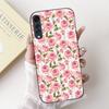 For LG Velvet 4G 5G UW Phone Case Velvet LM-G900 Back Cover Soft Matte Silicone Slim Fundas Lovely Panda Rabbit Flower Cartoon