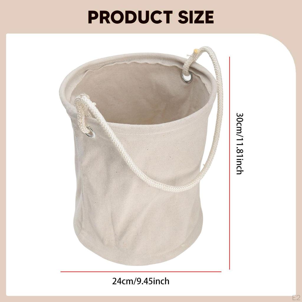 Canvas Hanging Bucket Tools Bag Linemen Professional Multifunction Portable Utility Sack