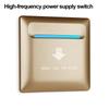 Wall Access Control Switch for Hotels Energy Efficient Design 13 56MHz High Frequency Operation Reliable Power Management