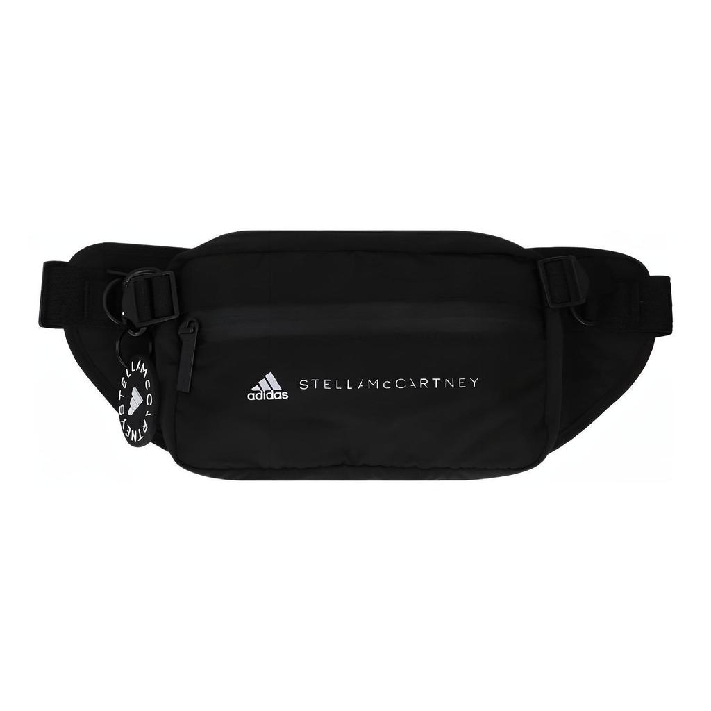 Adidas Sports Casual Recycled Nylon Waist Bag Regular Women Bags Black HB5781