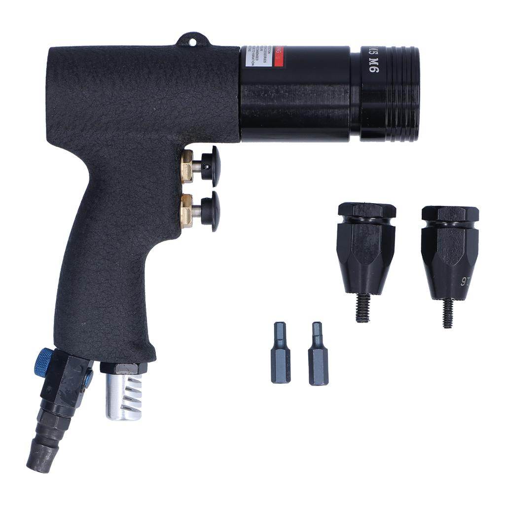 Pistol pneumatic portabil pentru piulițe nituite cu aer 316 14 capete Standard britanic KV?802BA
