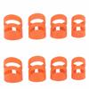 8PCS Multiple Sizes Fingertip Protector Adjustable Instrument Accessory Set  Stringed Instrument