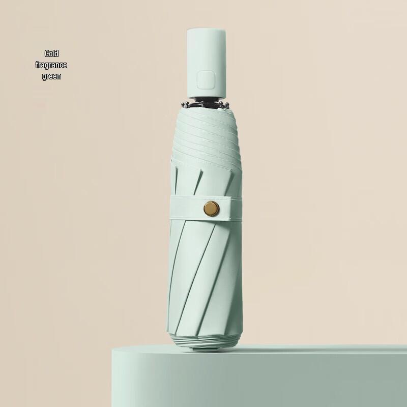 MAYDU Three-Fold UV Sun & Rain Umbrella