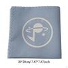 20cm Microfiber Cleaning Polishing Cloth for Musical Instrument Parts