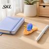 Colorful Snail Sculpture 3D Printed Figurines, Articulated Toy, Movable Joints Animal Twist Segmented Structure Toy Fidgety for Home Office