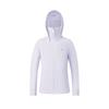 Fitness Vitality Girl Slim Fit Casual Versatile Hooded Long Sleeve Knit Top Women Tops Fairy-Purple A11W521505F-VT