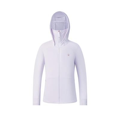 Fitness Vitality Girl Slim Fit Casual Versatile Hooded Long Sleeve Knit Top Women Tops Fairy-Purple A11W521505F-VT