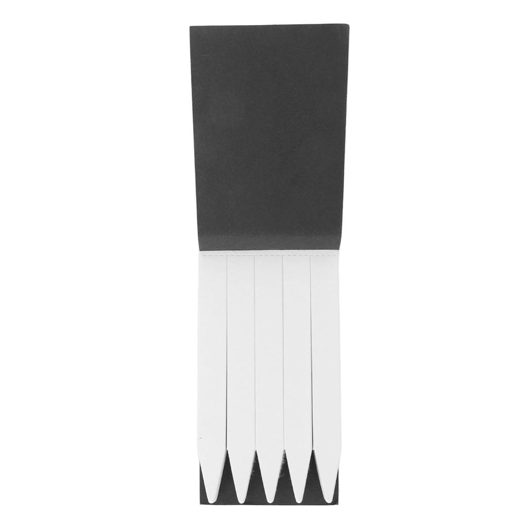 100pcs Perfume Test Paper Disposable Fragrances Testing Essential Oils Strips with Black Cover