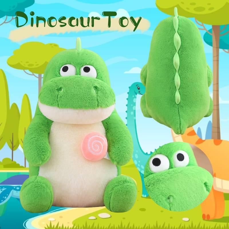 Adorable Dinosaur Lollipop Plush Toy With Pp Cotton Filling