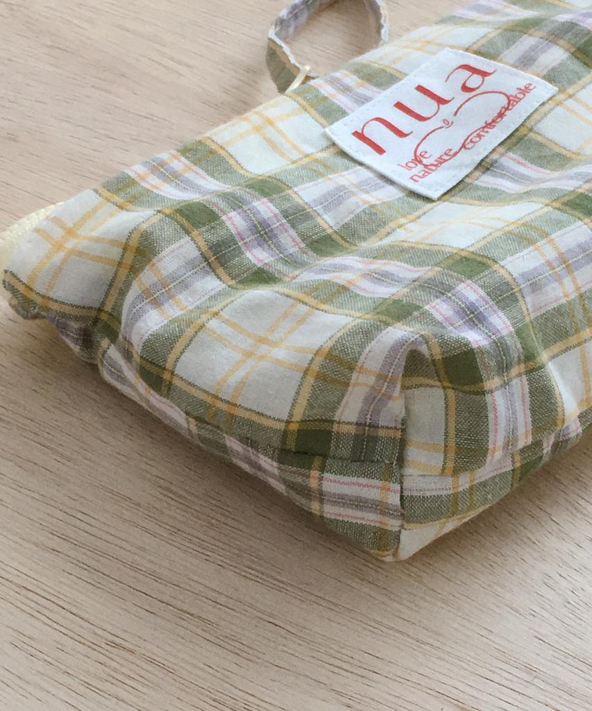Nuaname Tokyo Latte Vintage Check Pouch