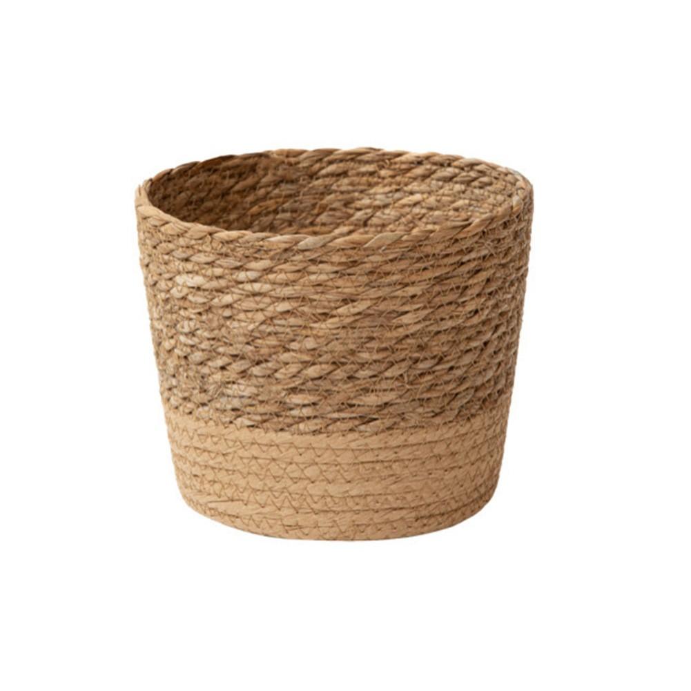 

Handwoven Decorative Plant Basket with Leak Proof Feature for Living Room Small