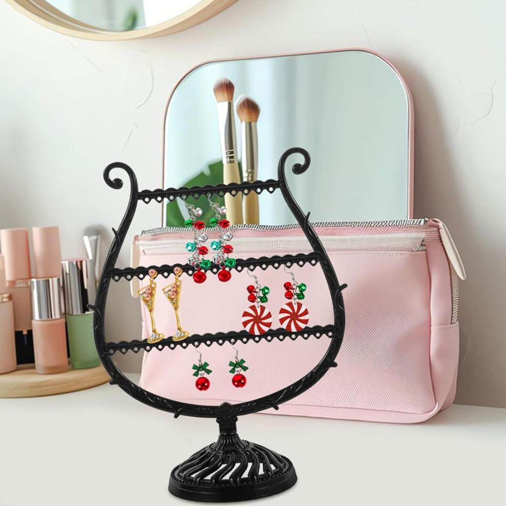 1pc-Wine Glass Earring Display Rack Earring Jewelry Display Rack Jewelry Rack Bathroom Accessories Shelf Storage Rack