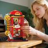 Non-Toxic Telephone Booth Building Blocks Game Machine Street View Architecture Home Decor Model Assemble Bricks Toy Gift For Kid Adult